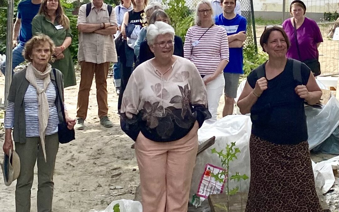 Vorabführung durch den Campus
