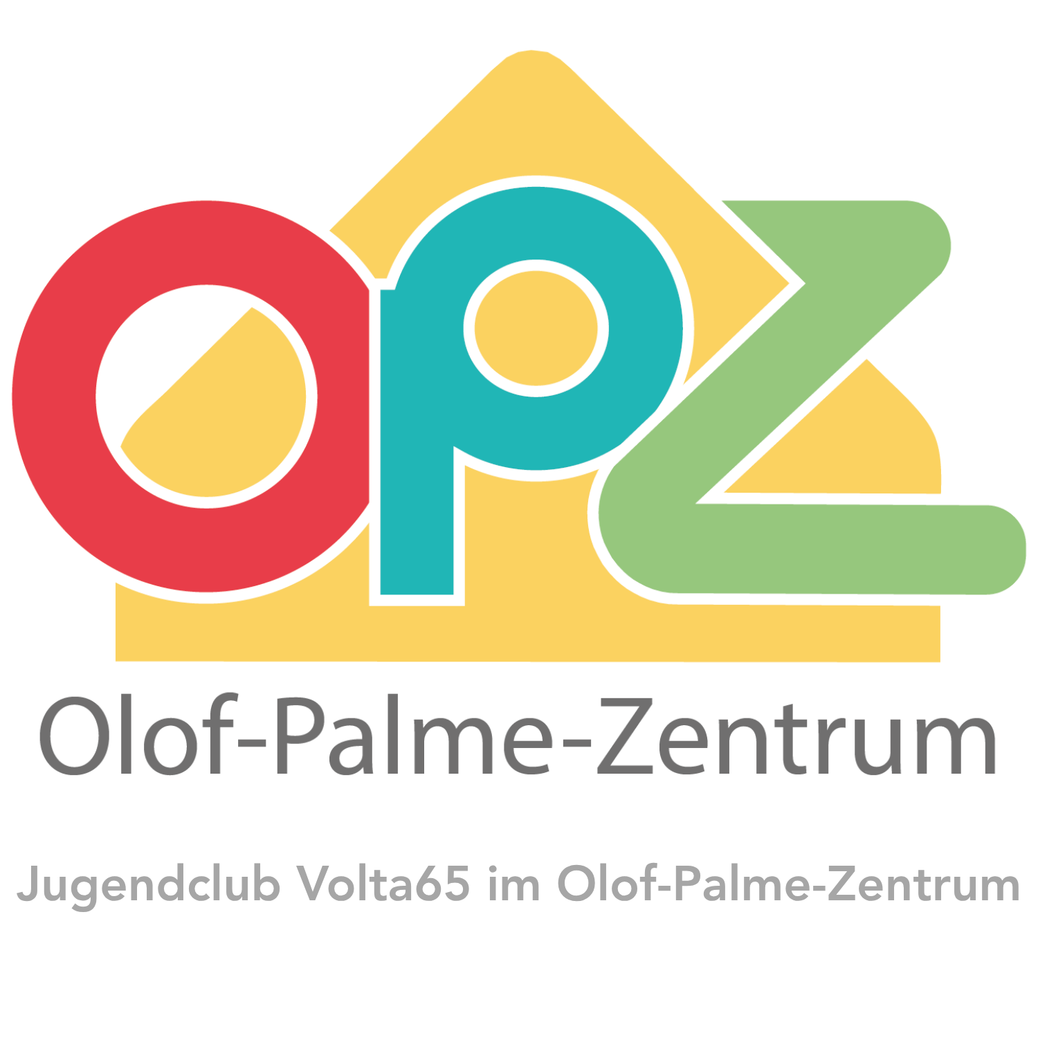 OPZ KiJu Olof-Palme Kinder- und Jugendzentrum Logo Logo Jugendclub Volta65 im Olof-Palme-Zentrum