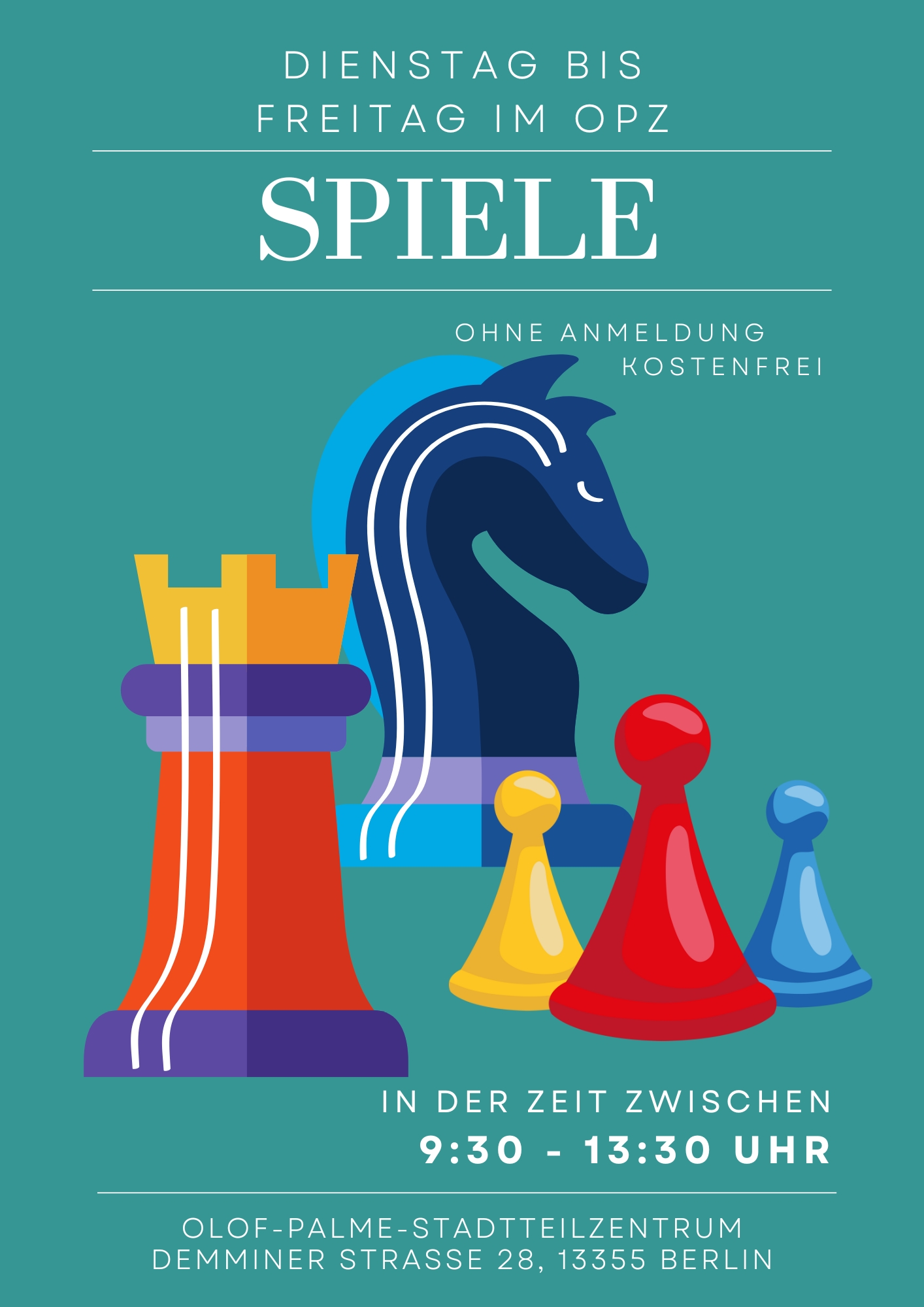 Spiele Info-Flyer