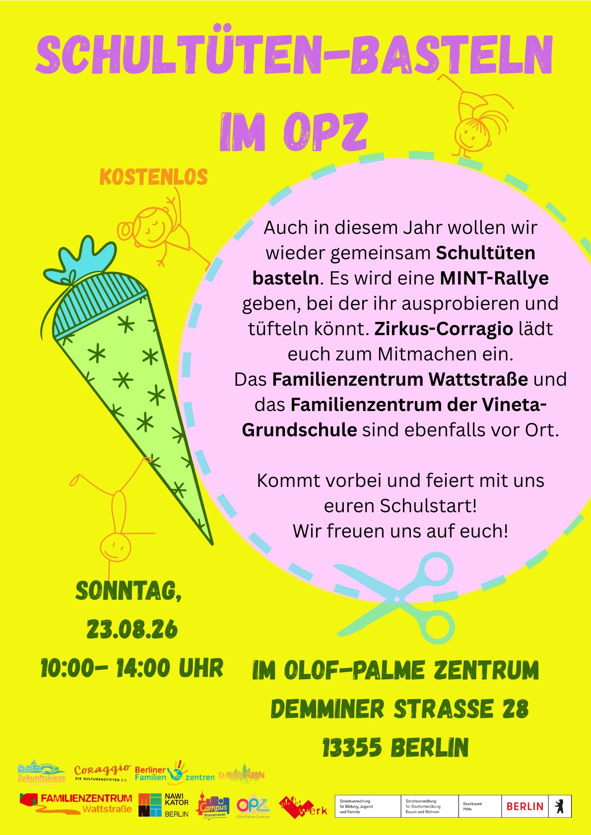 Schultütenbasteln Schultütenbasteln