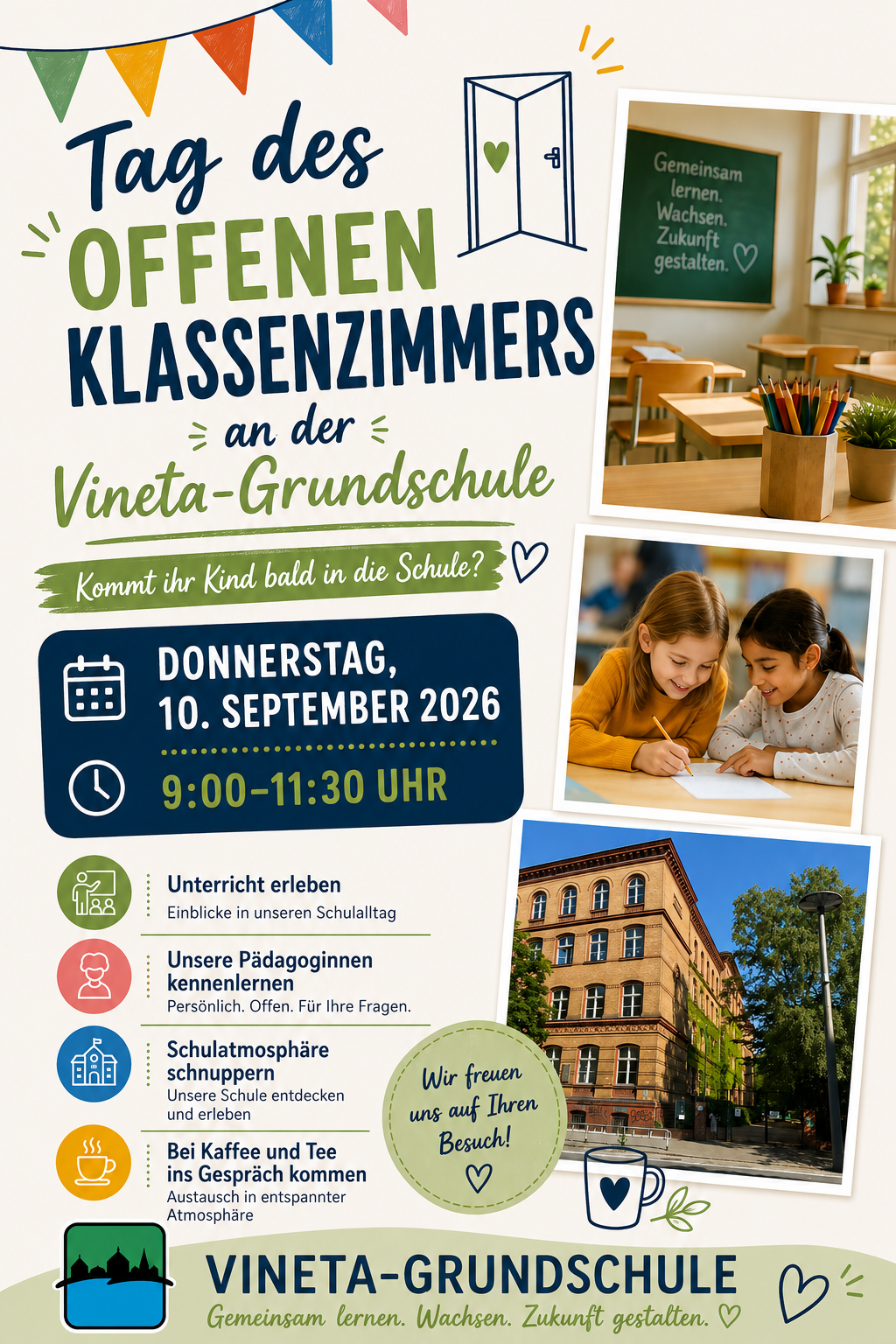 Tag des offenen Klassenzimmers Tag des offenen Klassenzimmers