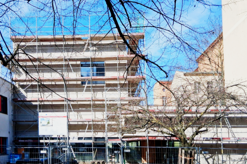 erweiterungsbau 2 Erweiterungsbau Olof-Palme-Zentrum Baustelle