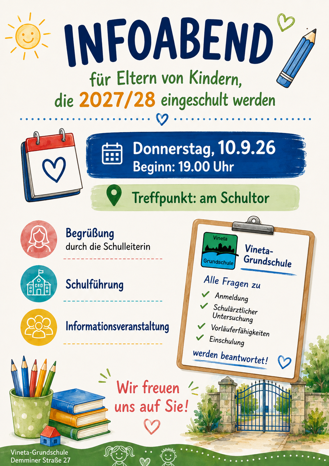Infoabend Einschulung Infoabend
