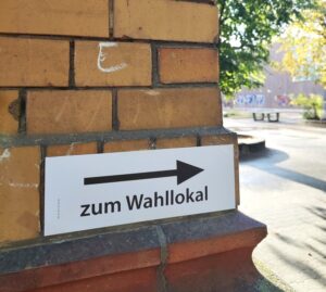 Wahlsonntag Berlinwahl Wahllokal