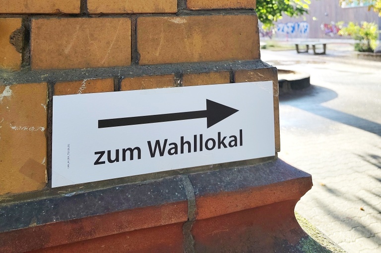 Wahlsonntag Berlinwahl Wahllokal